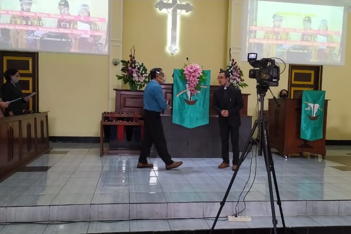 Gereja Purbalingga mulai gelar ibadah tatap muka