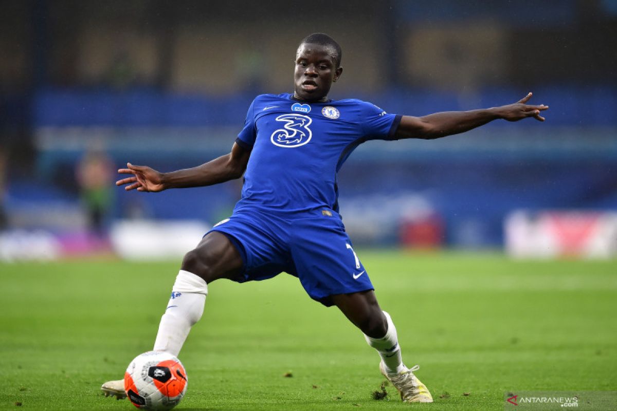 Chelsea konfirmasi pemain tengah N'golo Kante cedera