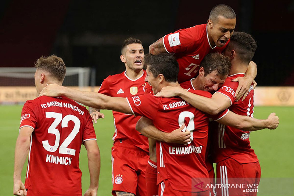 Bayern menangi gelar keduanya musim ini setelah juarai Piala Jerman