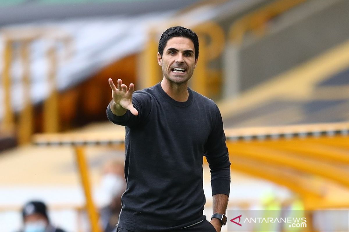 Arteta anggap menang atas Wolves salah satu prestasi terbaiknya di Arsenal