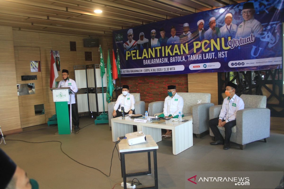 Ibnu Sina masuk dalam kepengurusan PC NU Kota Banjarmasin