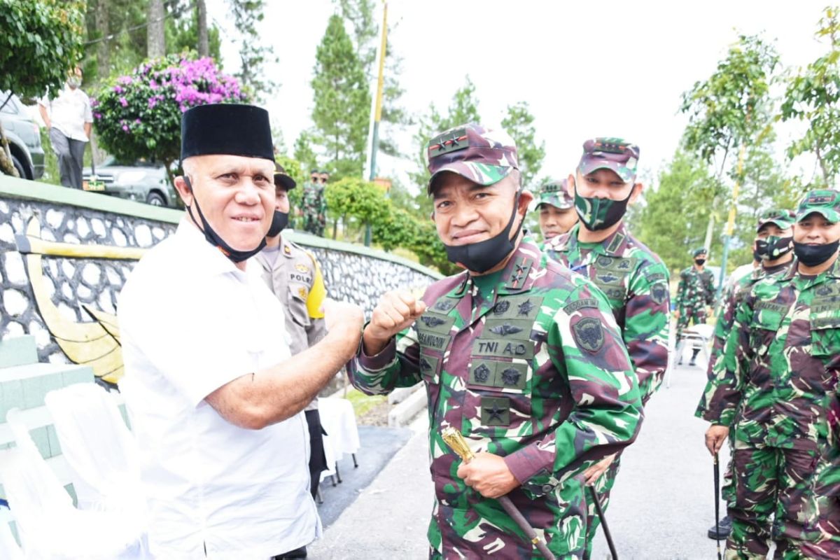 Bupati sambut kunjungan kerja Pangdam Iskandar Muda ke Tanoh Gayo