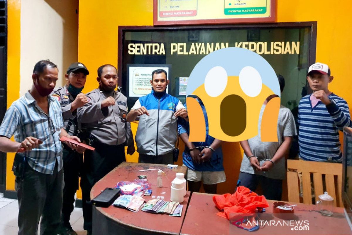 Polisi ringkus dua terduga pengedar narkoba di Palu