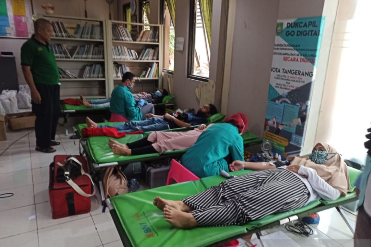 PMI Tangerang terus berupaya menjaga persediaan darah