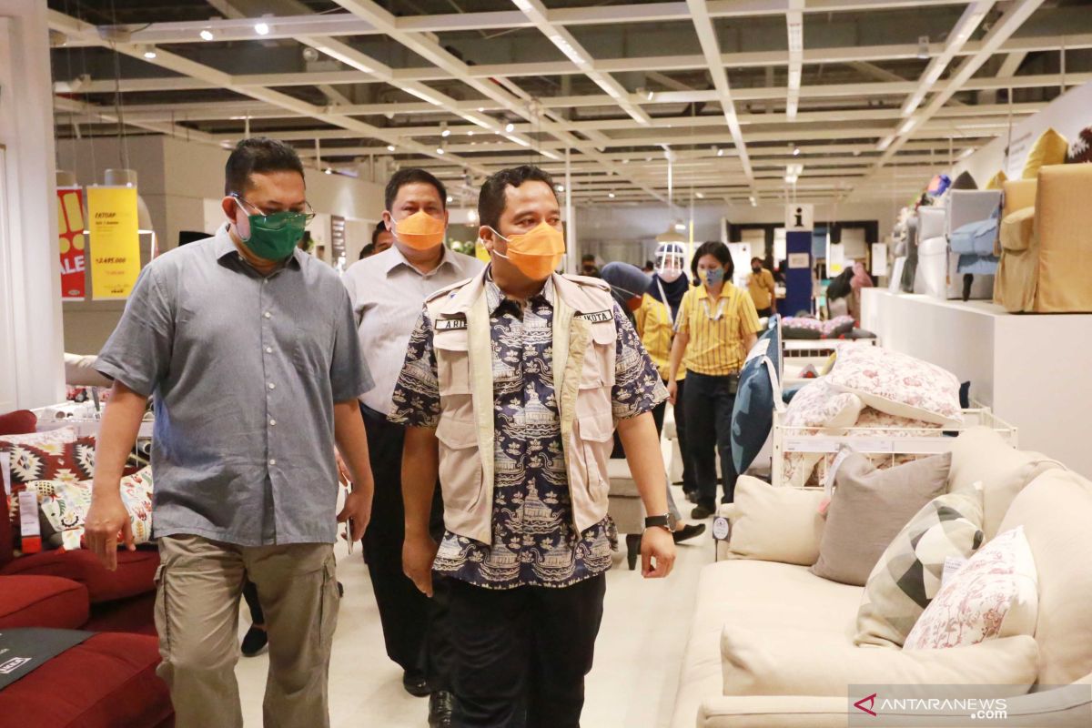 Pembatasan pengunjung wajib dilakukan pusat belanja di Kota Tangerang
