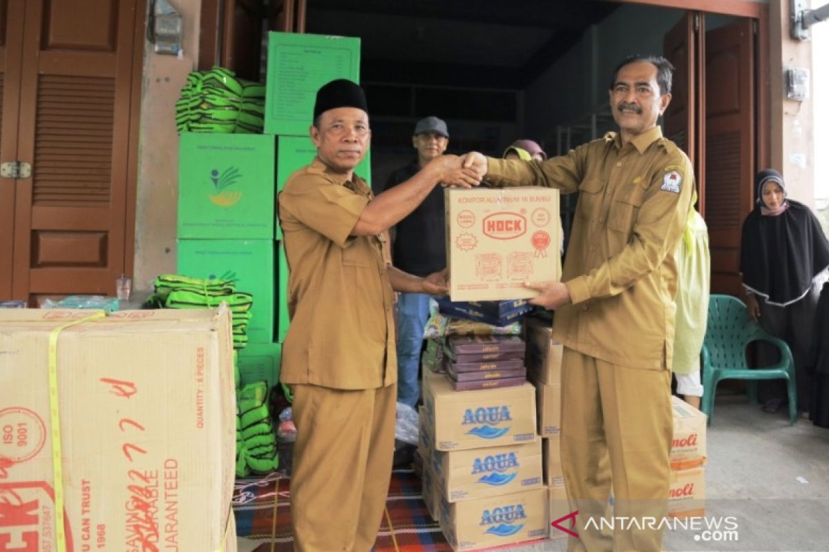 Paket bantuan Pemkab Aceh Barat untuk korban kebakaran, ini rinciannya