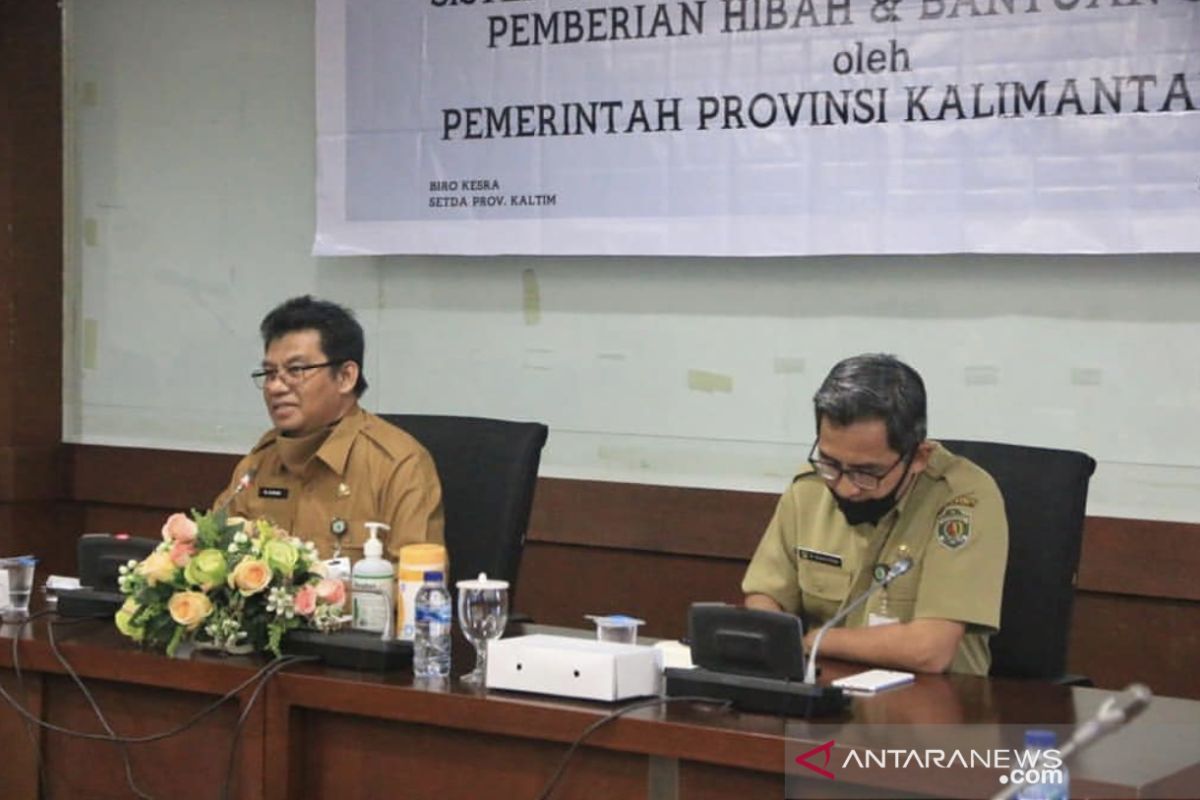 Pemprov Kaltim terapkan sistem daring alur dana hibah dan bansos