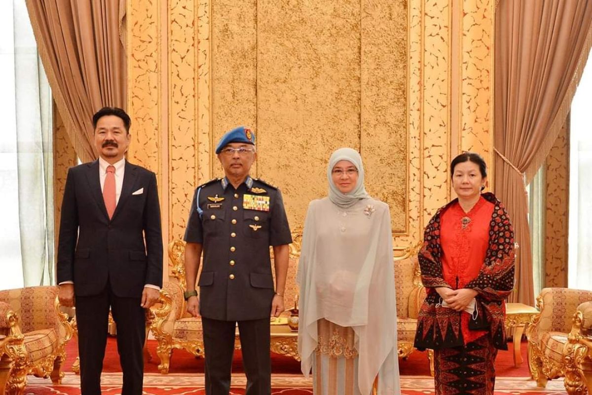 Dubes Rusdi Kirana pamit ke Agong