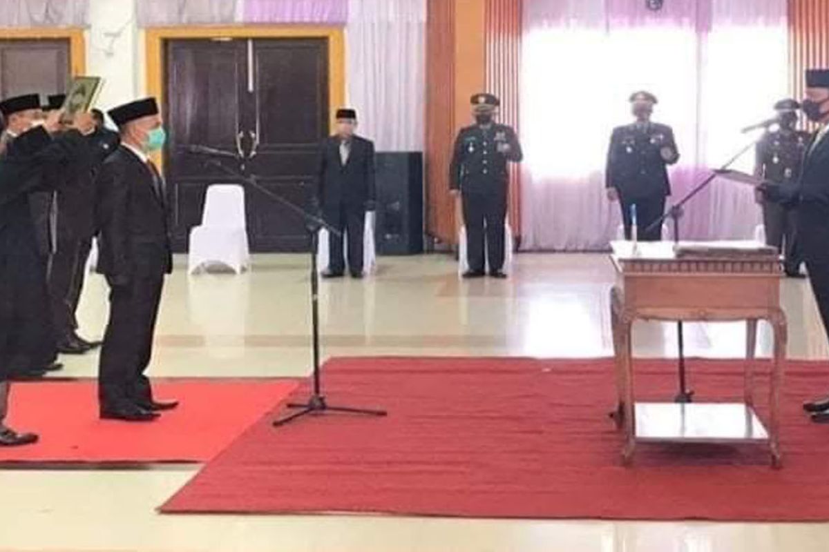 Bupati lantik Irwansyah sebagai Sekda baru Lamandau