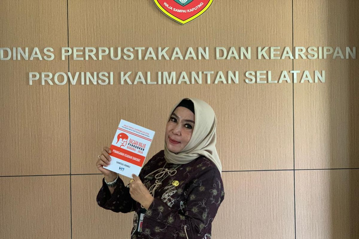 Perpusnas RI hibahkan 1.000 buku ke RS Badaruddin Tanjung