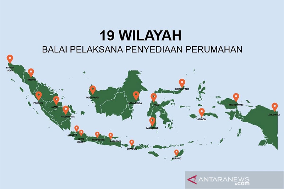 Pemerintah bentuk Balai Penyedia Perumahan dari Aceh sampai Papua