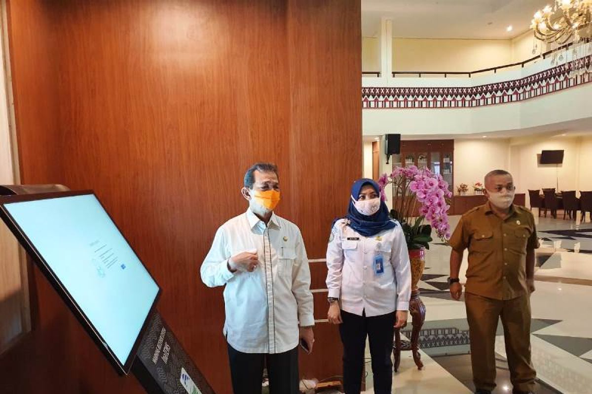 BMKG pasang Smart Display WRS New Gen Di Kabupaten Tapanuli Selatan