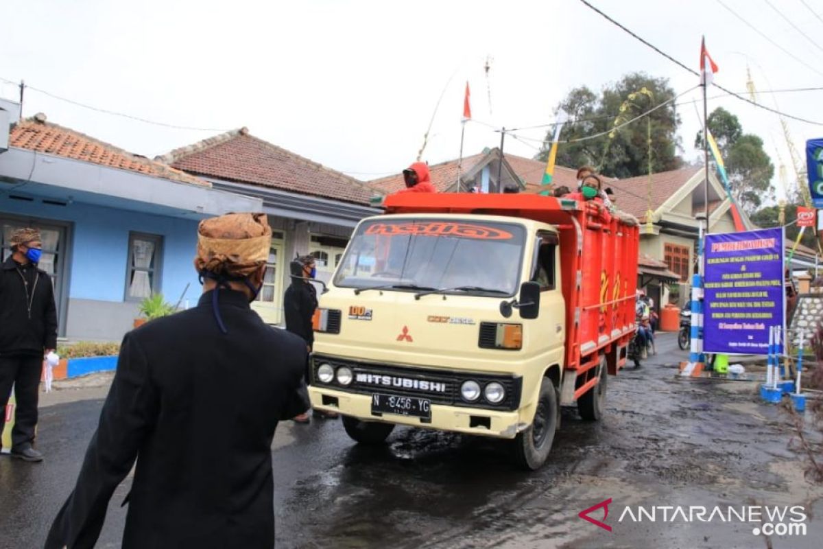 Ada empat titik pemeriksaan protokol kesehatan saat Yadnya Kasada