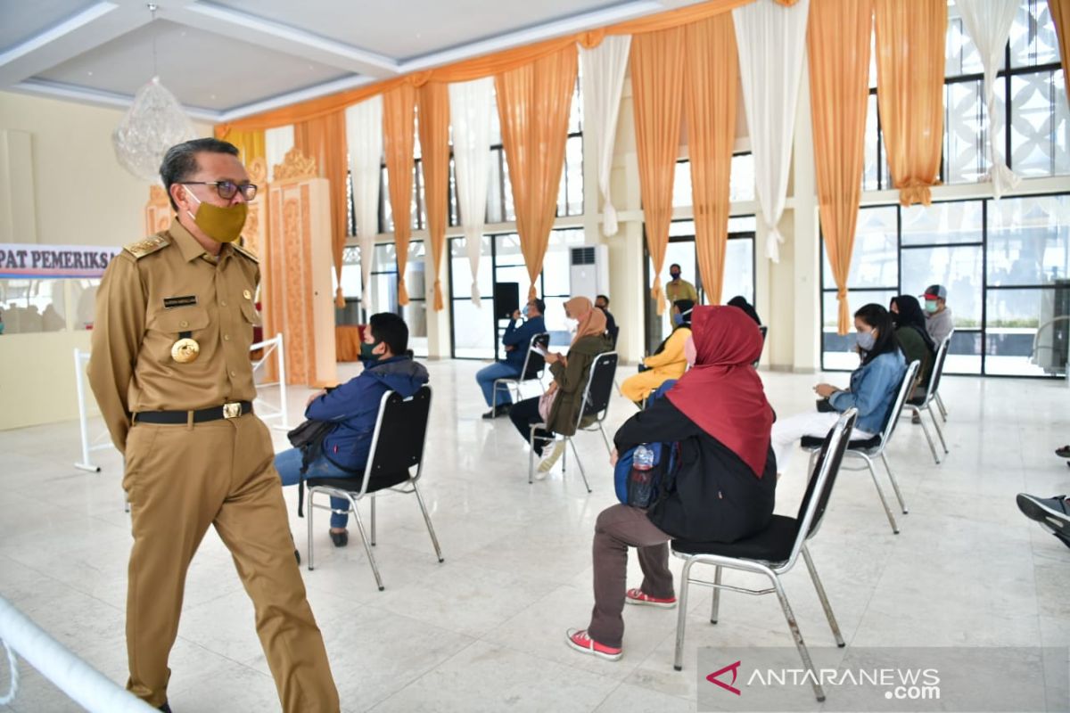 Gubernur Sulsel : Pendaftaran tes cepat gratis melalui daring