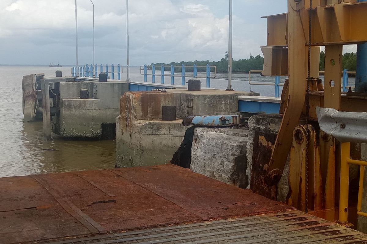 Dermaga satu Roro Sungai Selari tak berfungsi, ini tanggapan Dishub Bengkalis