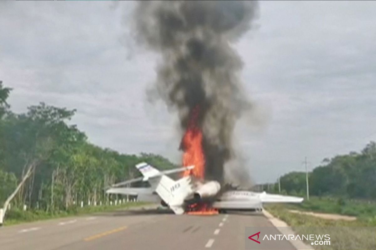 Pesawat perintis MAF dibakar oleh kelompok bersenjata di Puncak Jaya