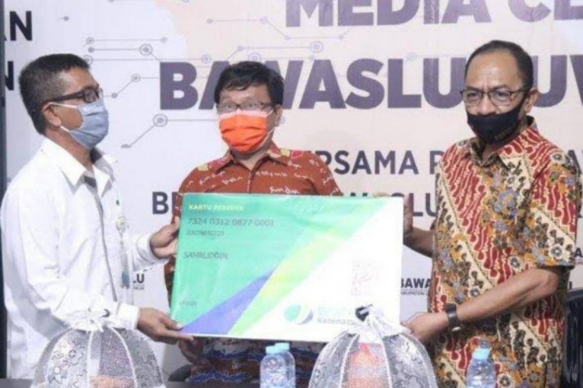 665 pengawas ad hoc Bawaslu Lutim dilindungi BPJS Ketenagakerjaan