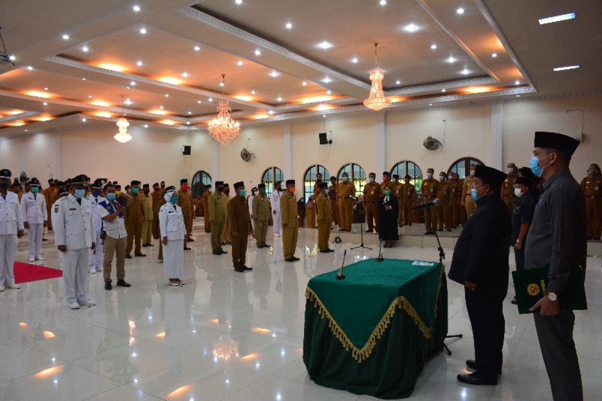 Bupati Langkat lantik 192 pejabat struktural dan fungsional