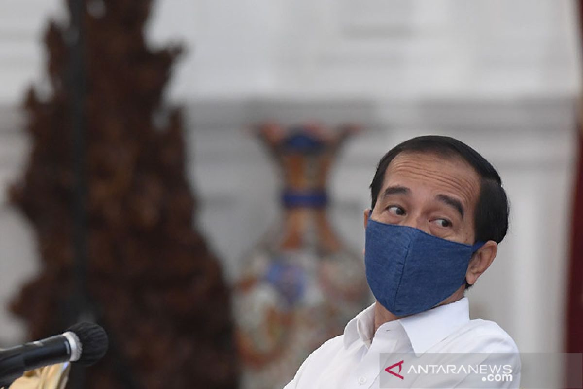 Presiden Jokowi memotivasi menteri, bukan marah-marah saat sidang paripurna