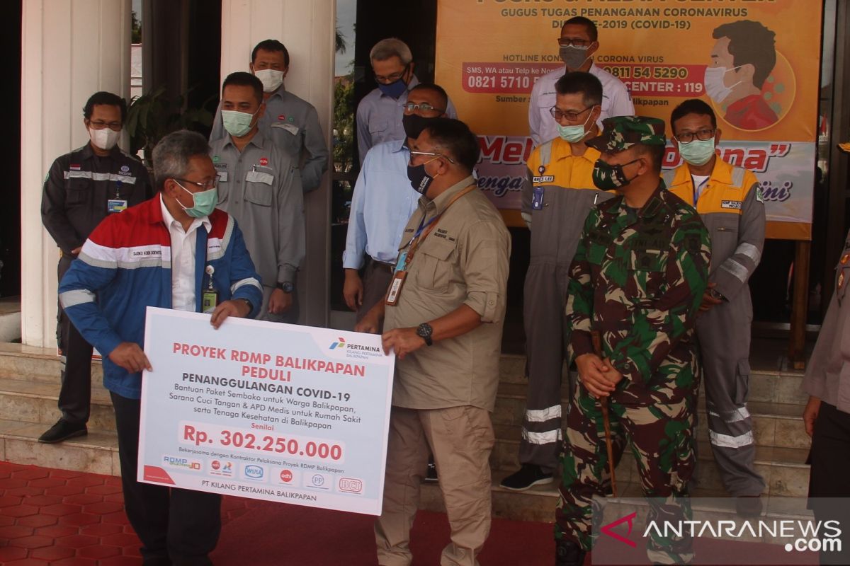 Proyek pembangunan kilang Pertamina Balikpapan aktifkan COVID Ranger