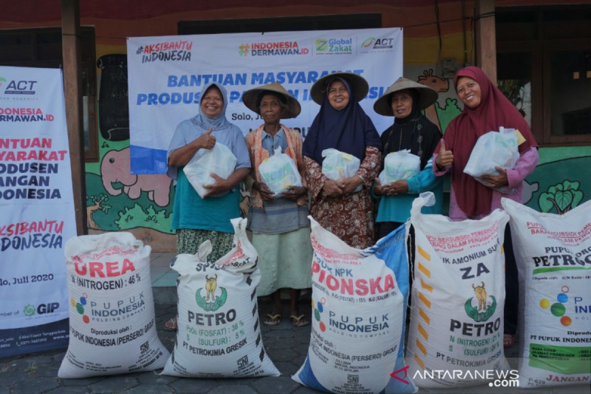 ACT sentuh petani pada program bantuan saat pandemi