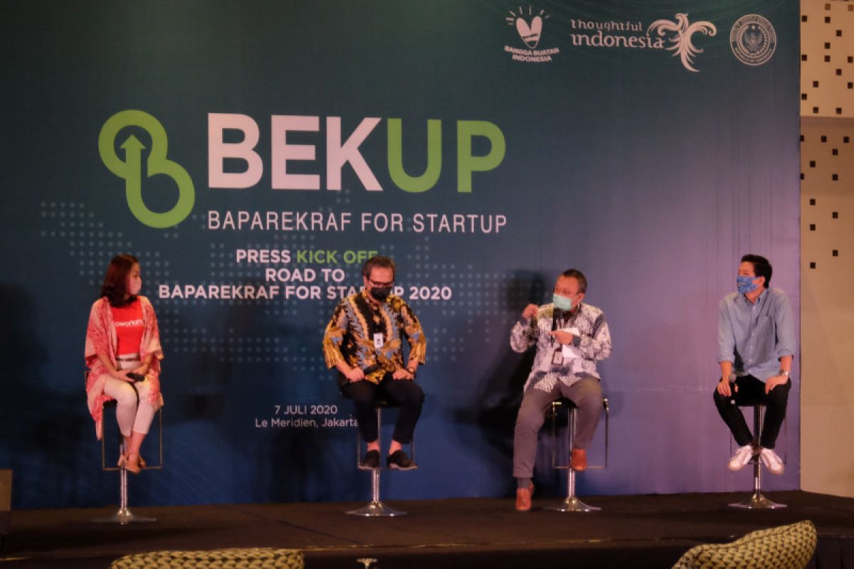 Startup ditantang bangkitkan ekonomi kreatif & pariwisata lewat BEKUP