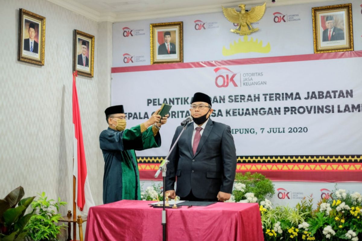 Bambang Hermanto jabat Kepala OJK Lampung