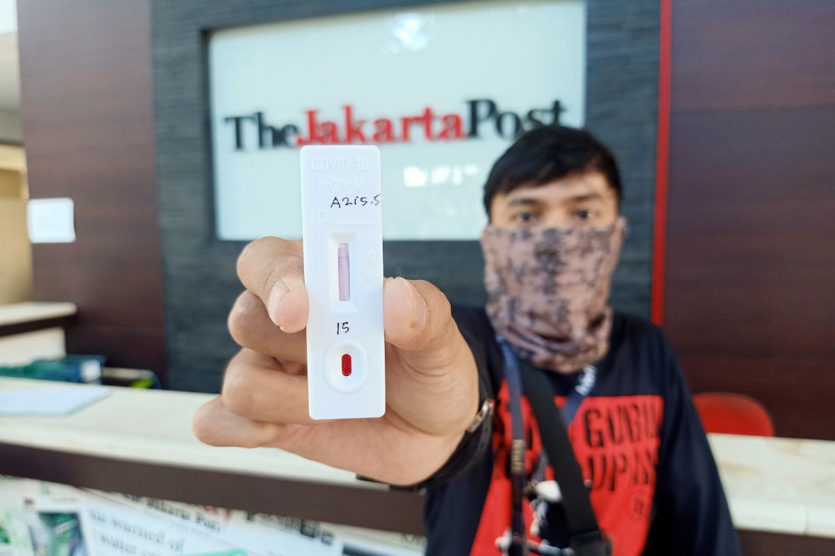 The Jakarta Post menjadi lokasi kedelapan pelaksanaan "rapid test" ANTARA