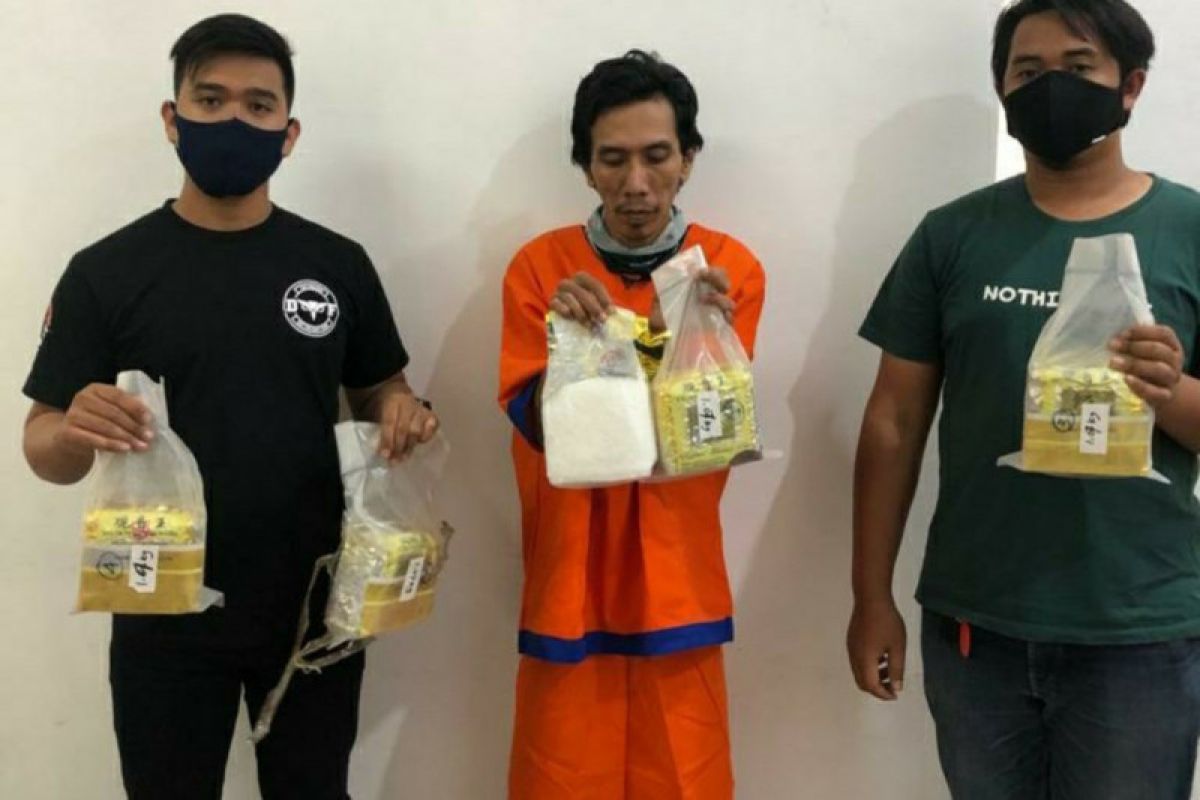 Polda Jatim gagalkan peredaran 5,3 kg sabu-sabu dari bandar asal Surabaya