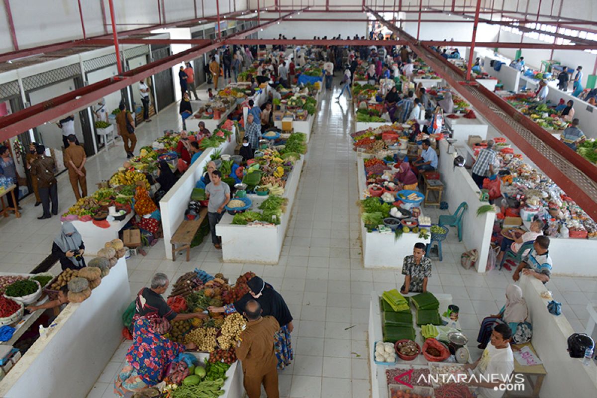 Peresmian pasar rakyat Al Mahirah