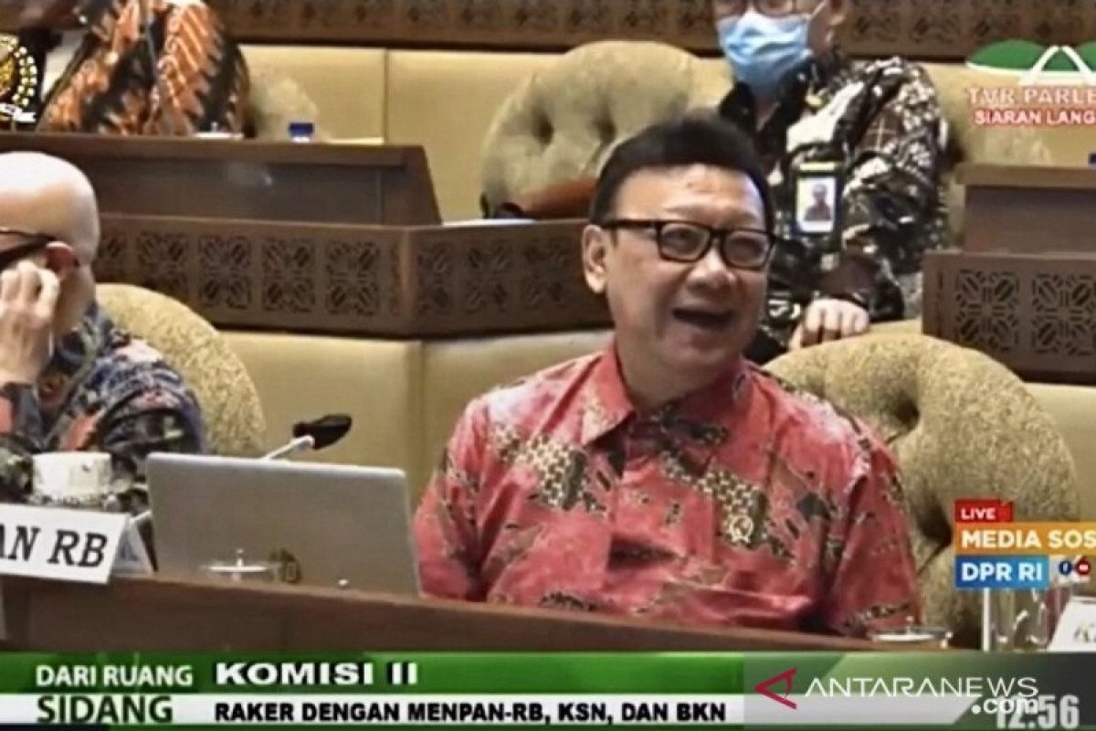 Menpan-RB Tjahjo Kumolo sebut tidak ada penerimaan ujian CPNS 2020