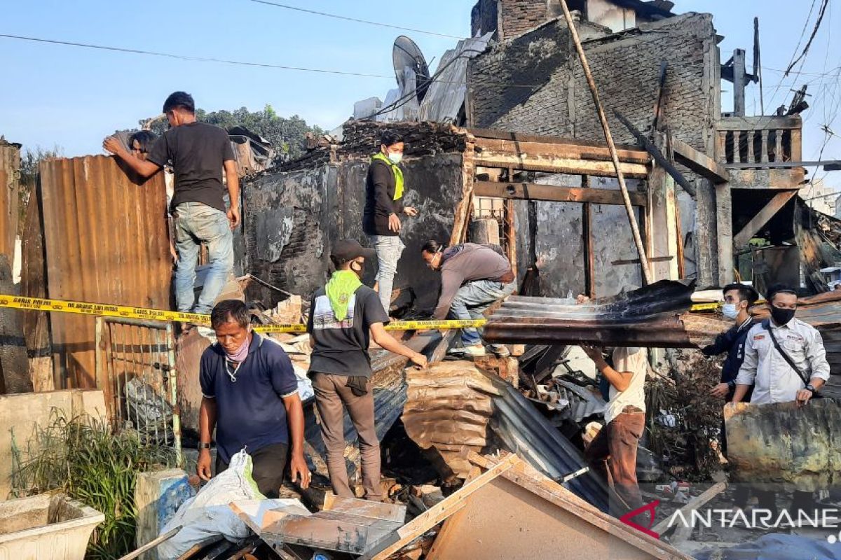 40 KK kehilangan tempat tinggal akibat kebakaran di Jalan Minangkabau