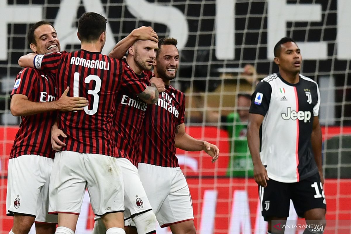 Juventus takluk 2-4 dari tuan rumah AC Milan