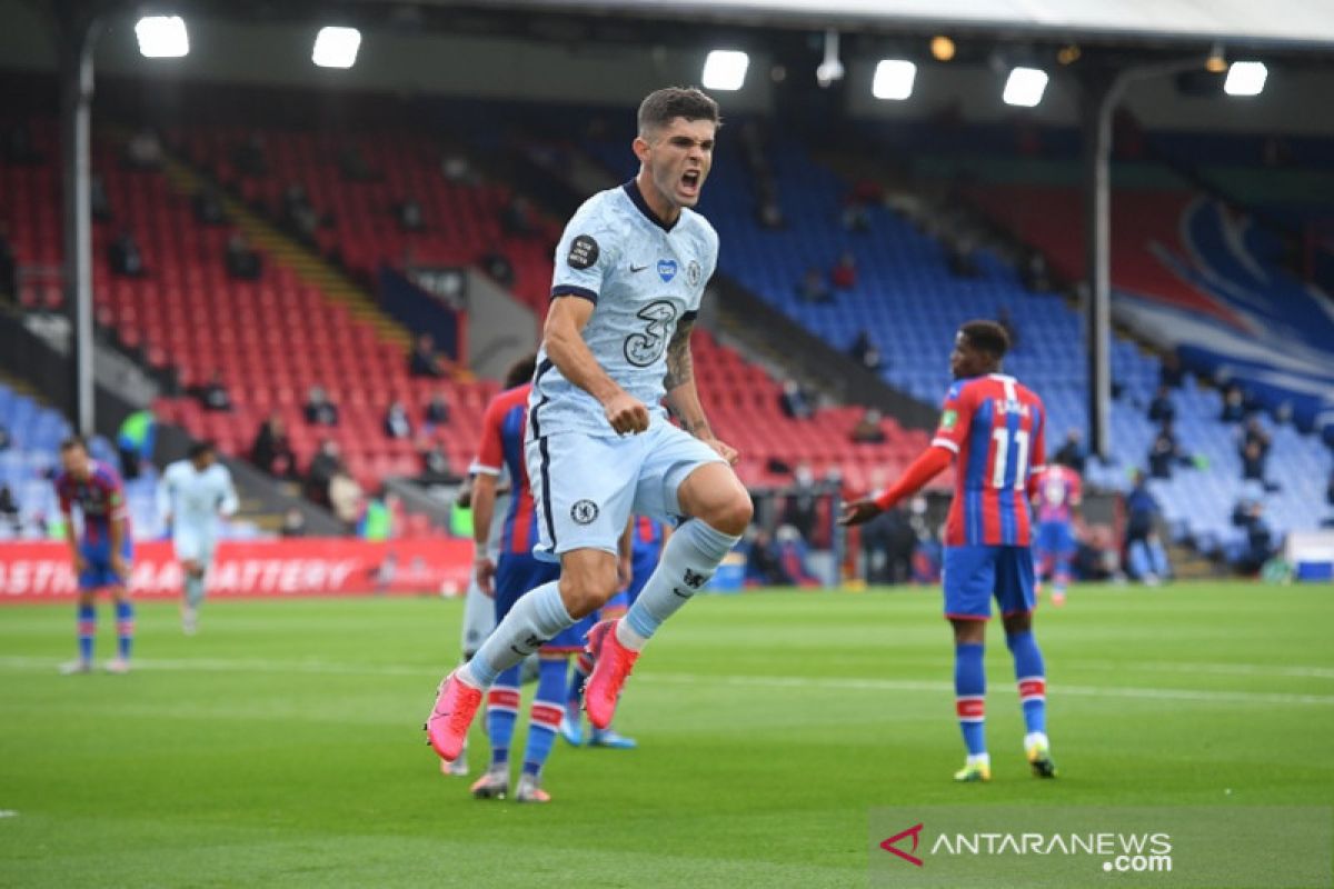 Chelsea melompat ke tiga besar klasemen Liga Inggris setelah tundukkan Crystal Palace