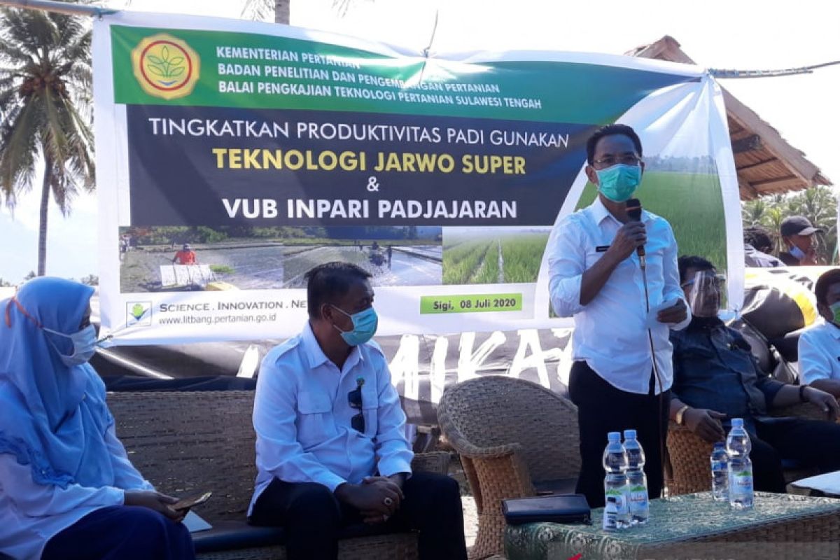 Bupati Sigi: Teknologi pertanian bantu peningkatan ekonomi petani