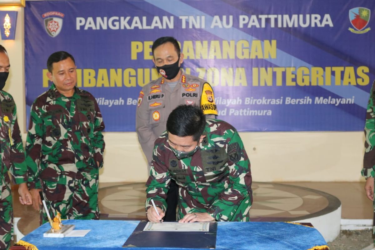 Lanud Pattimura Ambon canangkan zona integritas