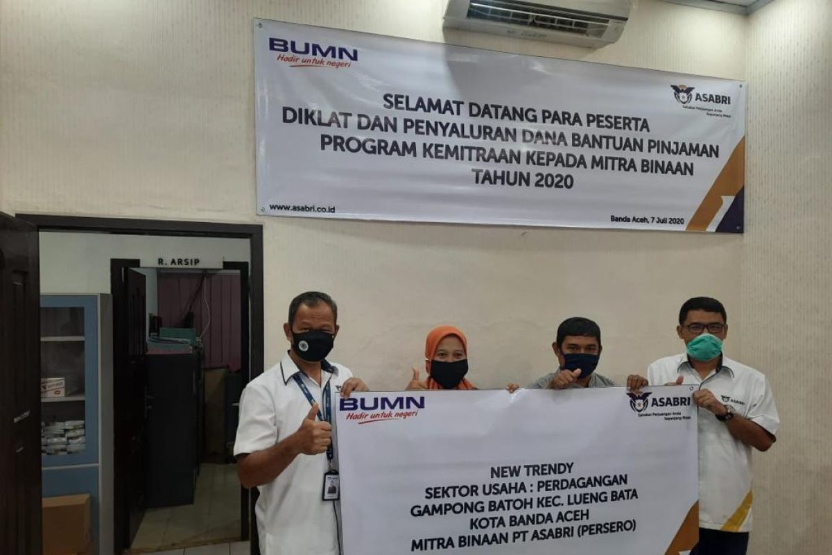 Dorong pertumbuhan UMKM di tengah COVID-19, ASABRI salurkan modal usaha