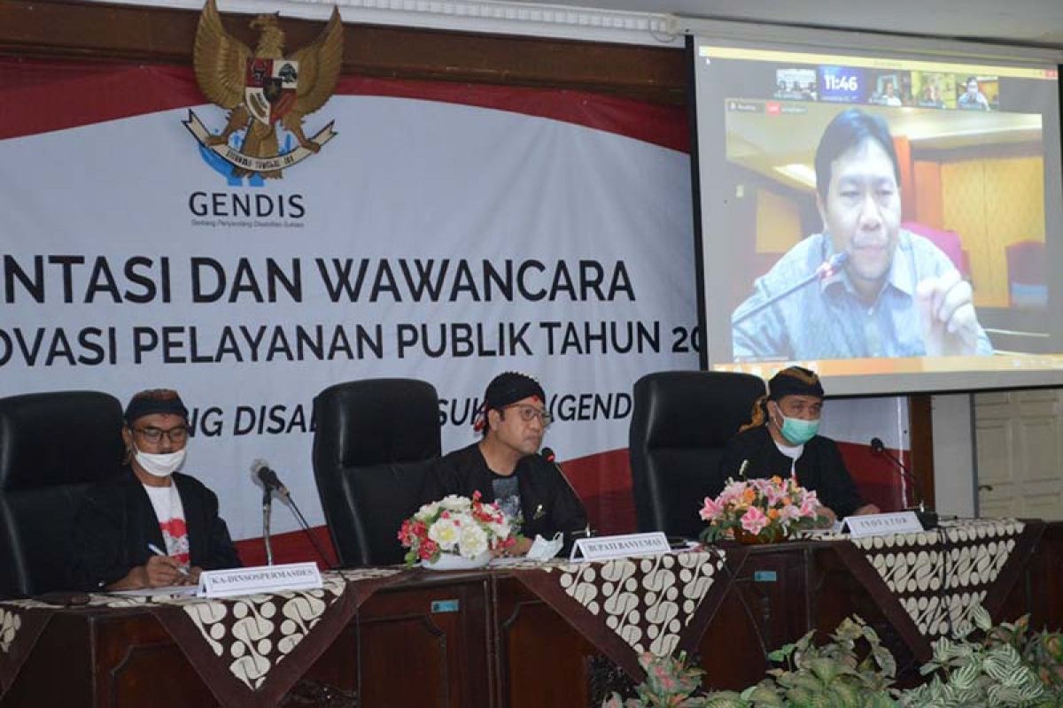 Gendis Banyumas masuk Top 99 Inovasi Pelayanan Publik Nasional