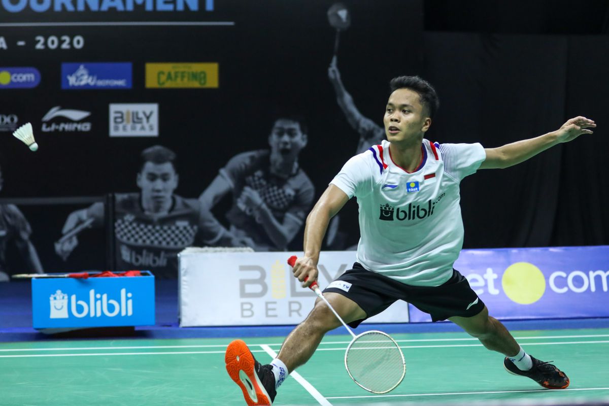 Kalahkan Gemke, Anthony Sinisuka Ginting ke semifinal Thailand Open