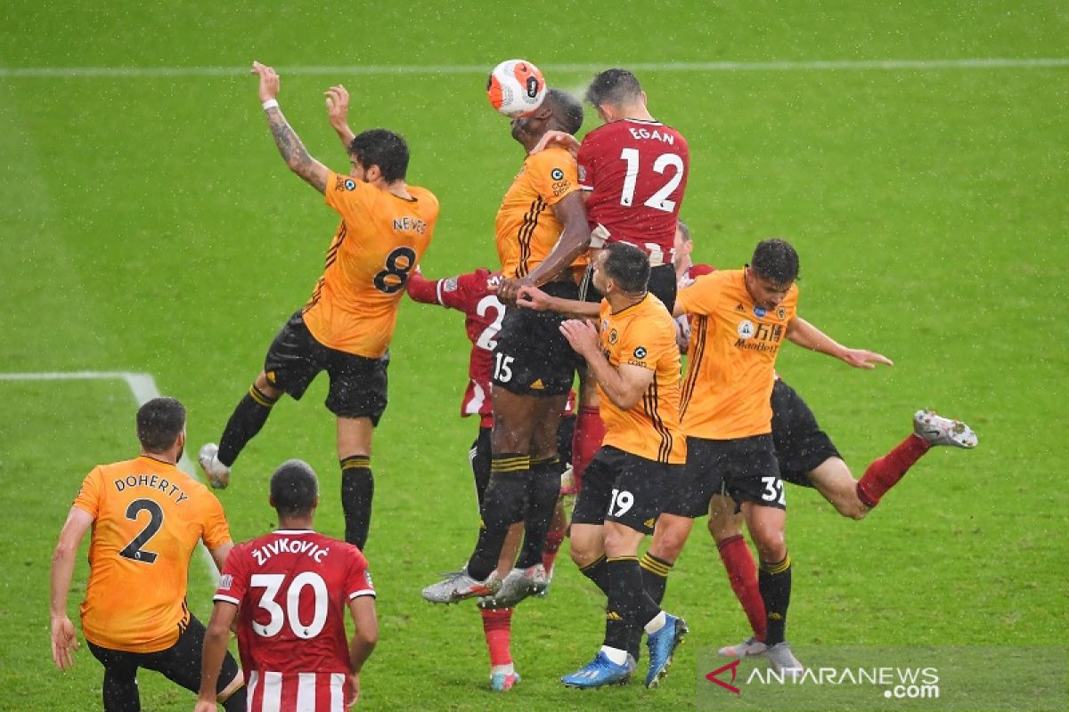 Sheffield United menang dramatis atas Wolverhampton lewat gol  John Egan