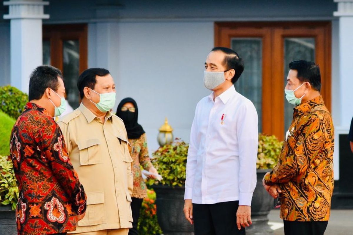 Presiden ke Kalteng tinjau lumbung pangan dan Posko Penanganan COVID-19