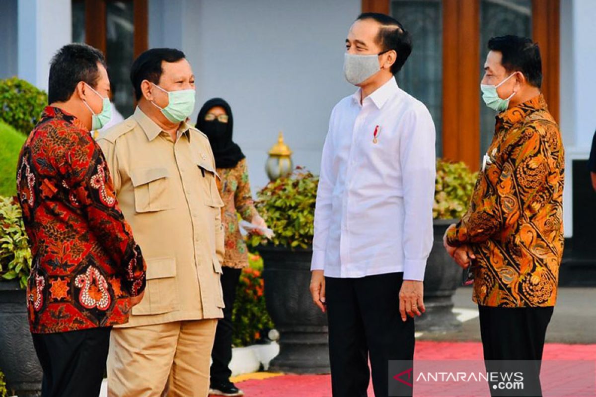 Presiden Jokowi sebut penambahan kasus COVID-19 sudah "lampu merah"