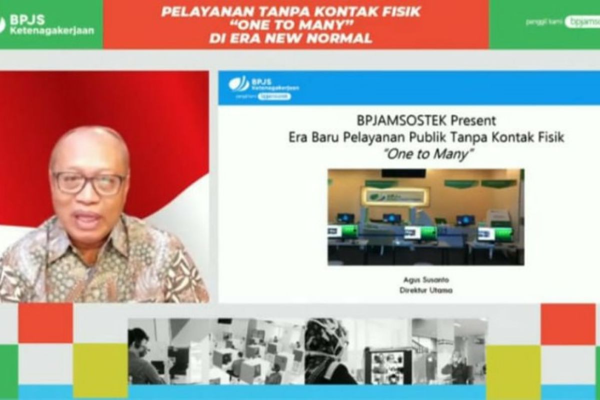 BPJAMSOSTEK gelar webinar bahas kebaruan layanan di era normal baru