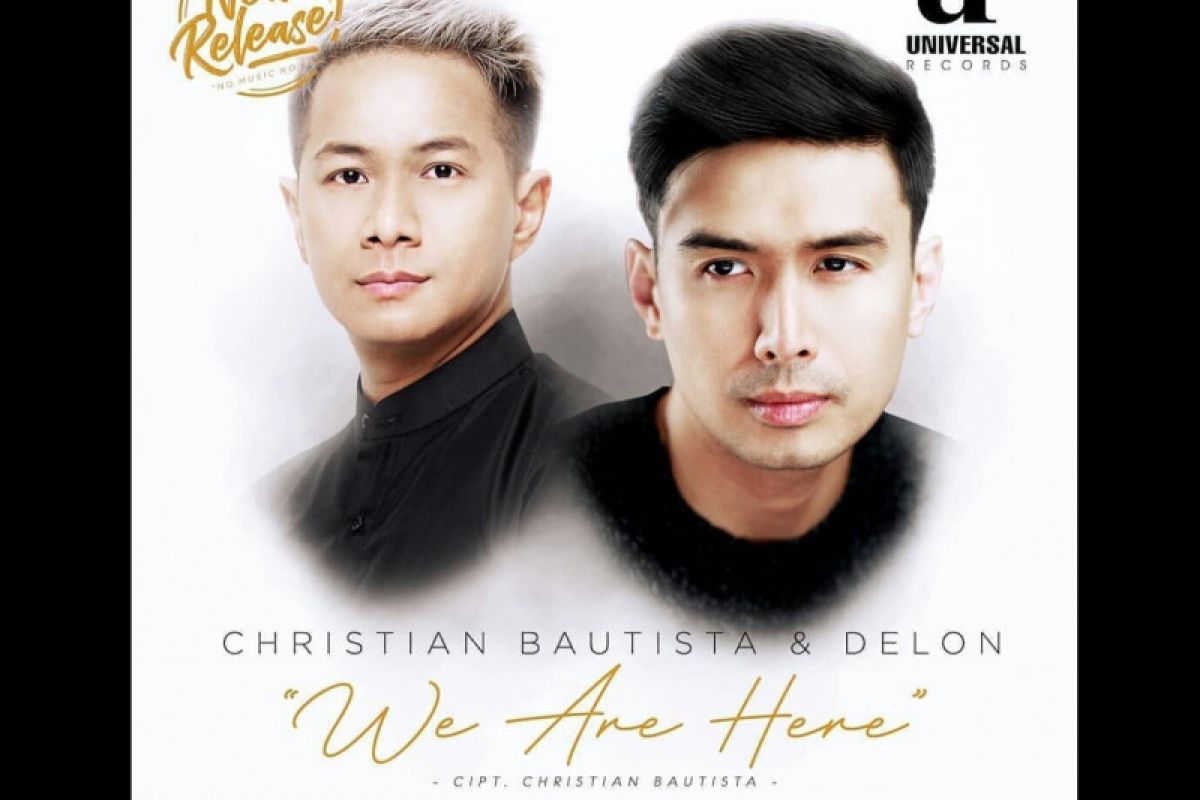 Delon dan Christian Bautista secara resmi meluncurkan lagu kolaborasi