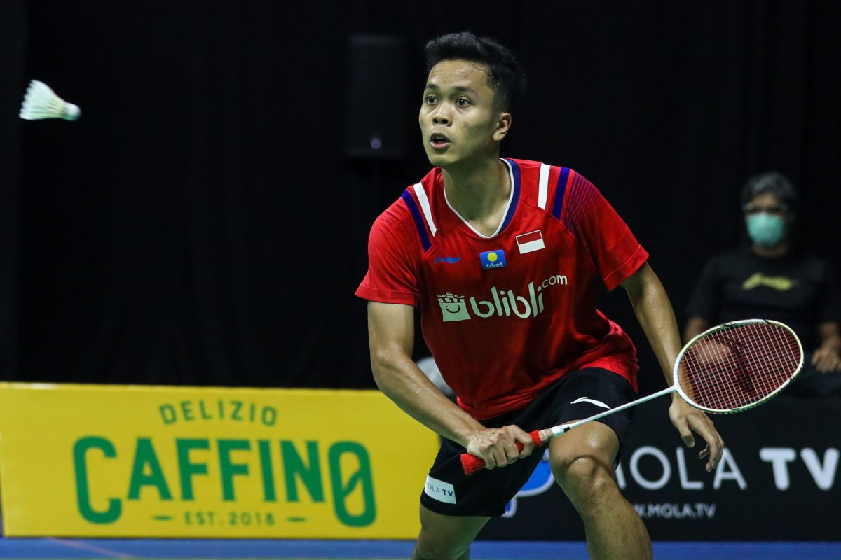 Anthony Ginting lanjut ke semifinal turnamen internal PBSI