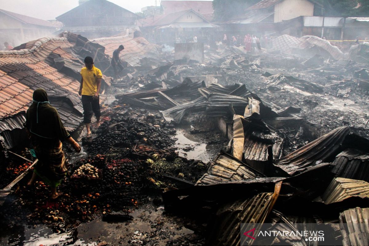 Pasca kebakaran, Walikota Lhokseumawe: Pembangunan pasar Inpres akan dianggarkan tahun depan