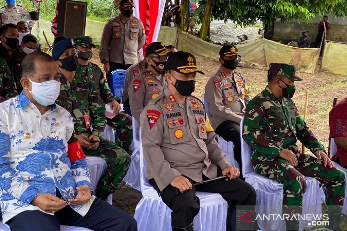 Kapolda Maluku apresiasi upaya wujudkan mandiri ketahanan pangan