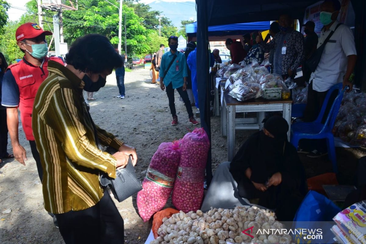 Pemkot Palu gelar pasar murah antisipasi lonjakan harga