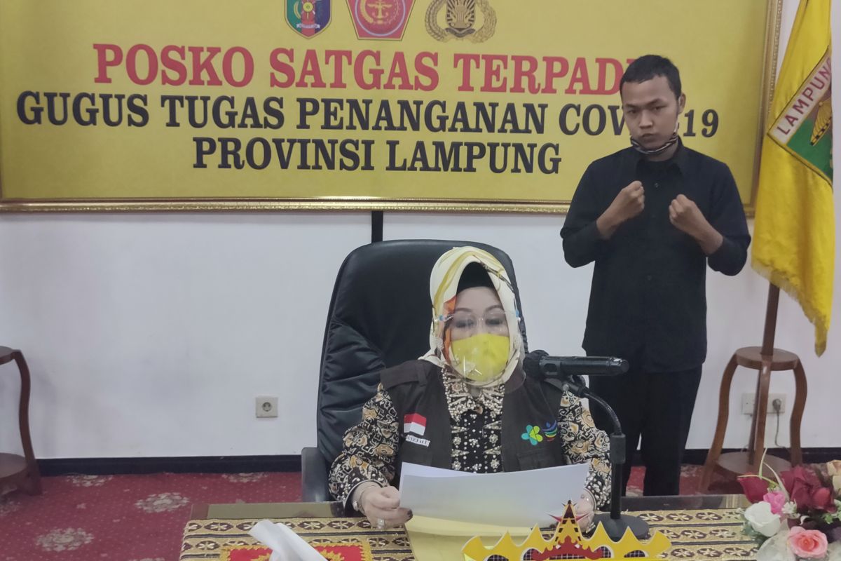 Kabupaten Lampung Timur berubah jadi zona kuning