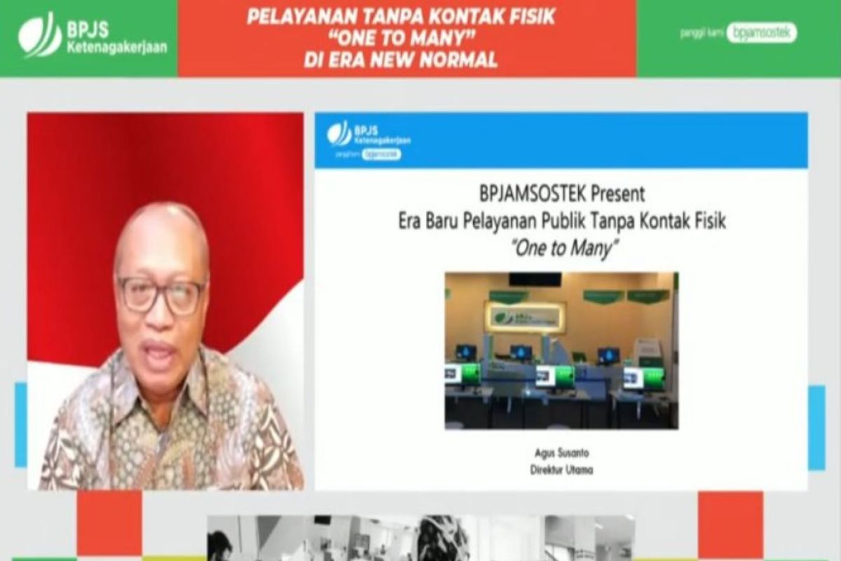 BPJAMSOSTEK gelar webinar bahas kebaruan layanan di era new normal